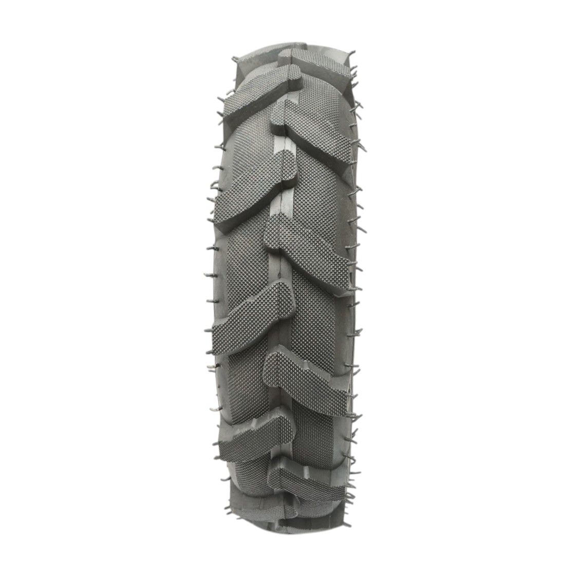 Roata completa 500/12 R1 8PR crampon cu janta neagra - imagine 2
