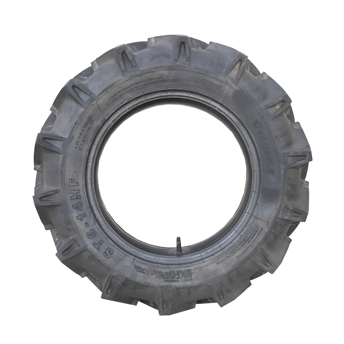 Anvelopa agricola 6/14 crampon inalt 4PR cu camera - imagine 3