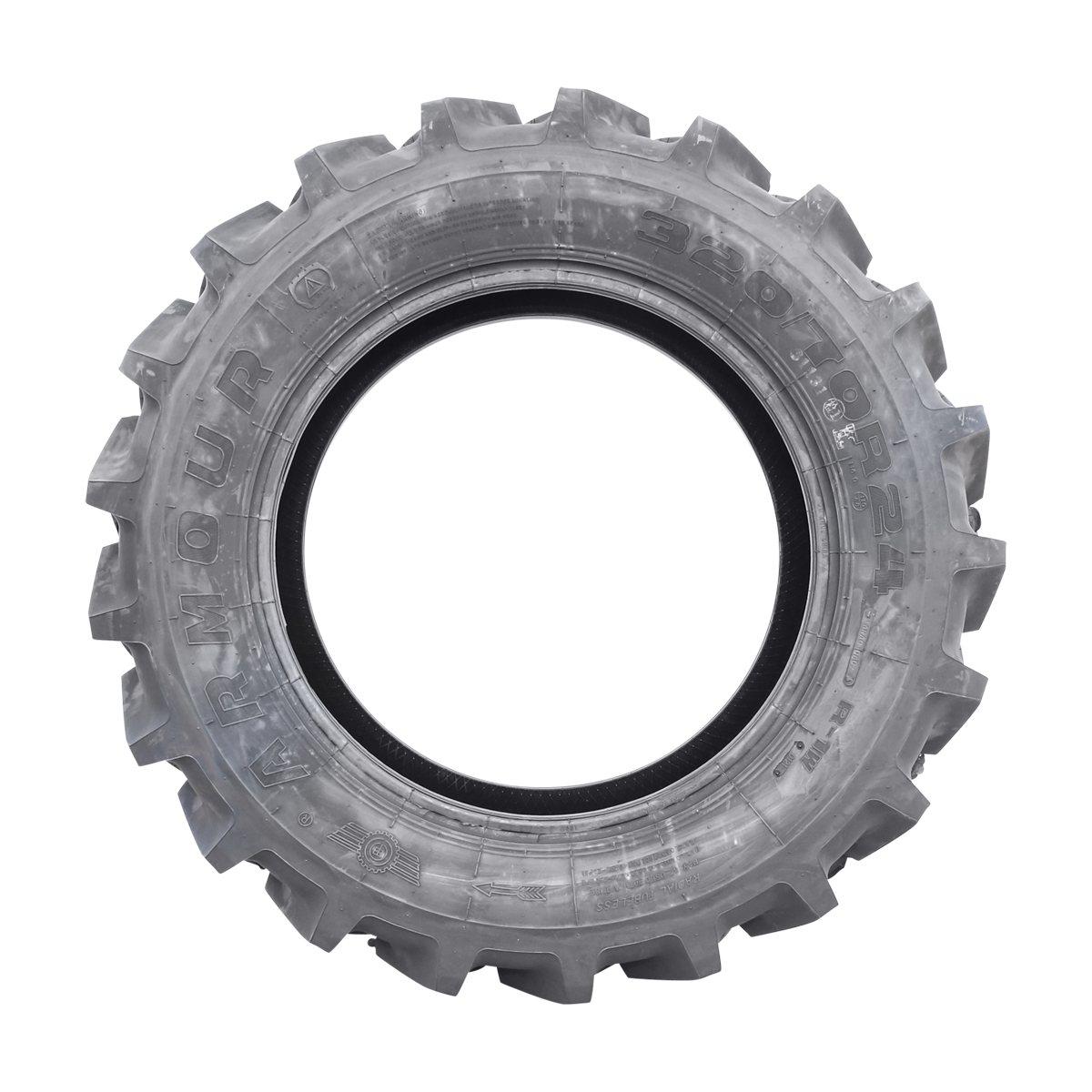 Anvelopa agricola radial tubeless 320/70R24 cu crampon V, profil R1-W - imagine 3