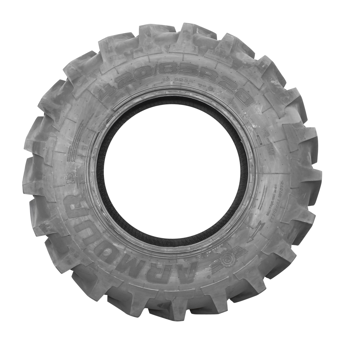 Anvelopa agricola radial tubeless 420/85R28 16.9R28 cu crampon profil V R-1W - imagine 3