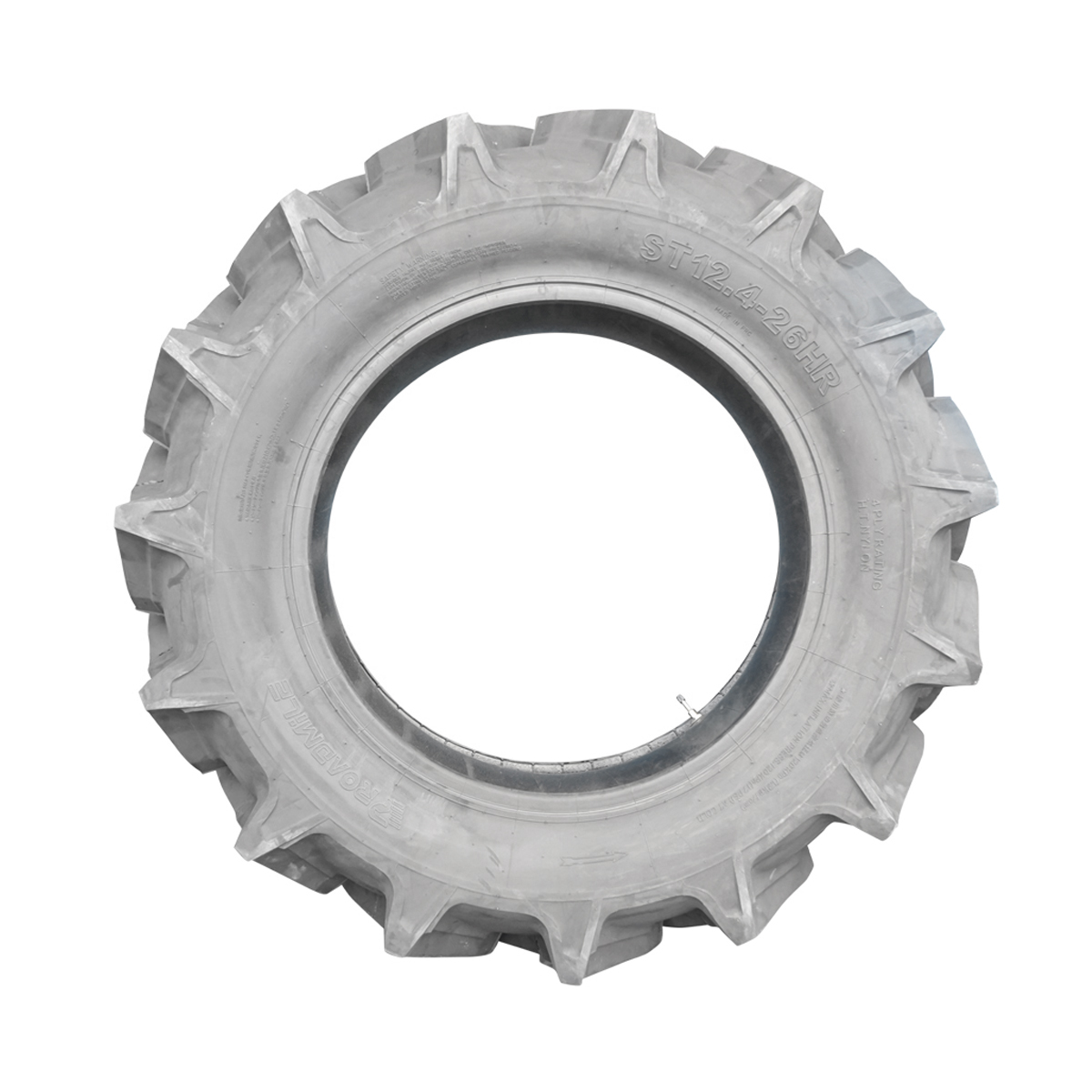 nvelopa agricola 12.4/26 crampon inalt 4PR R-1 camera inclusa - imagine 2