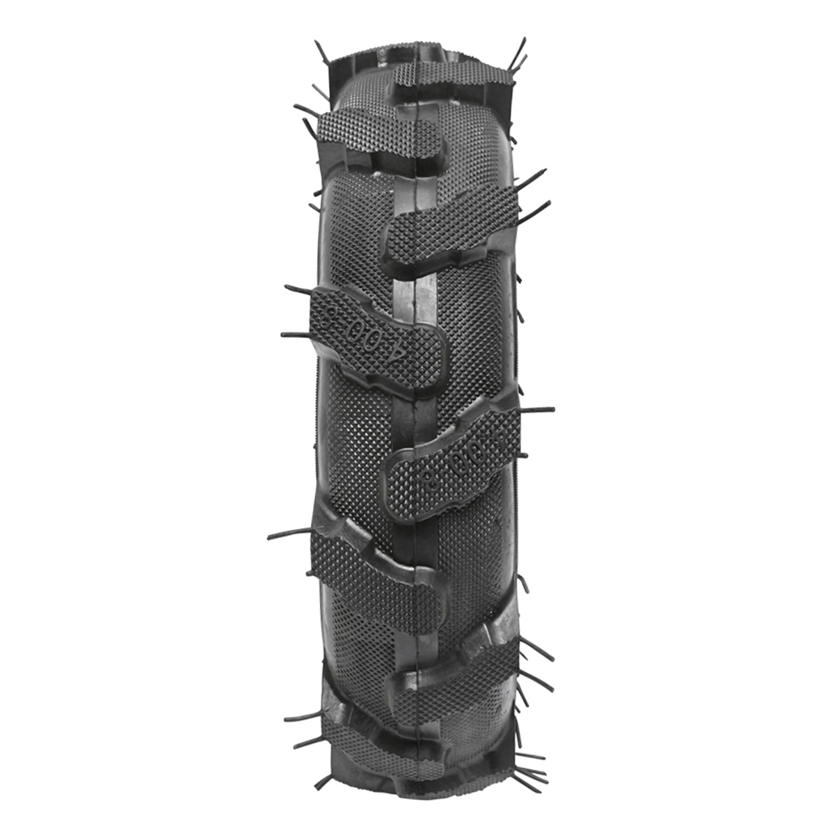 Roata completa 400/8 R1 4PR crampon cu janta rosie - imagine 3