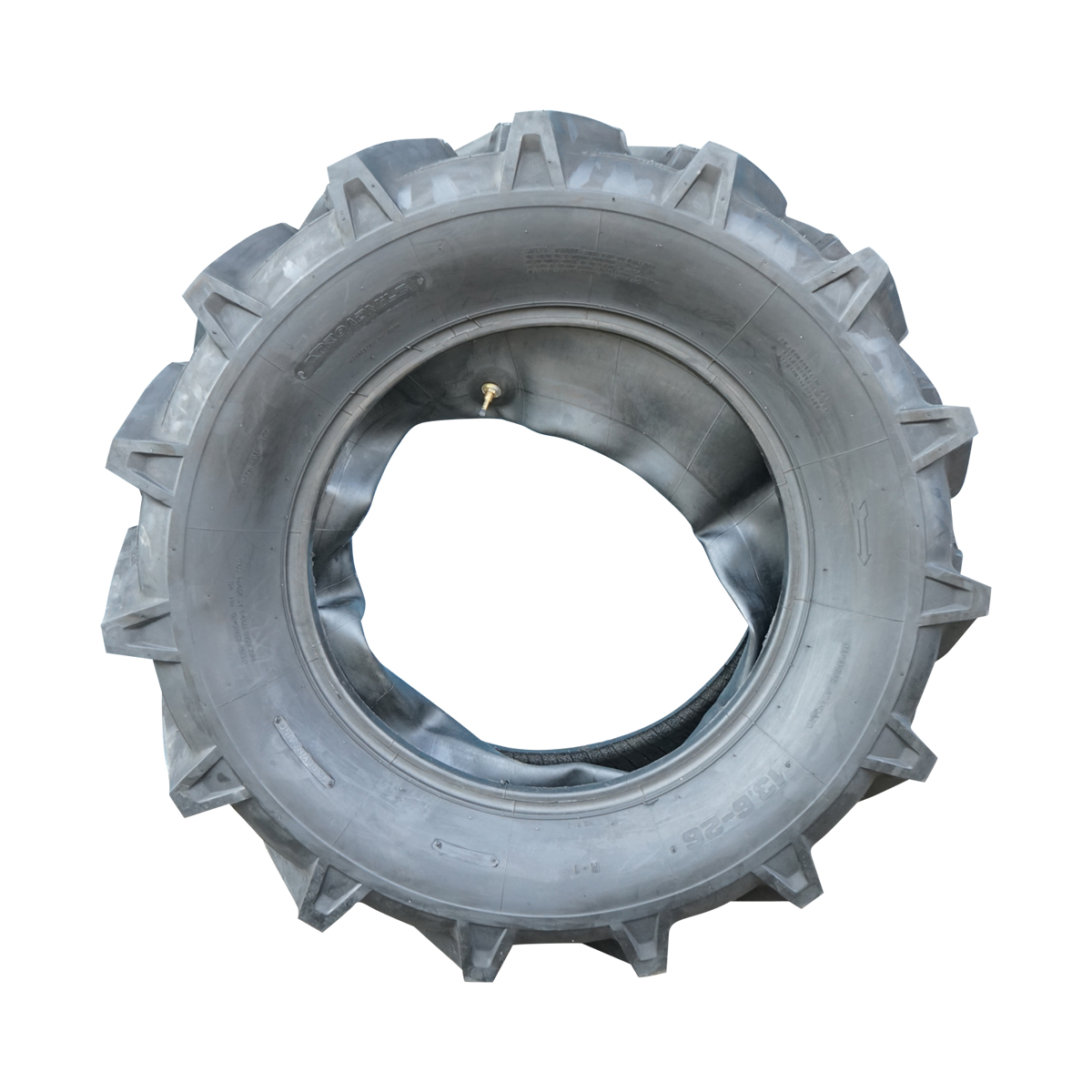 Anvelopa agricola 13.6/26 crampon inalt 12PR, R-1 camera inclusa - imagine 2