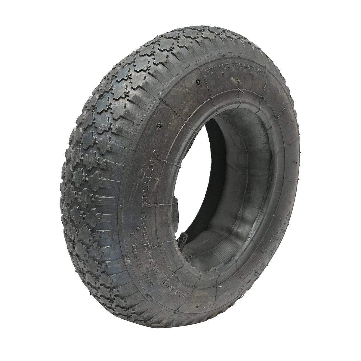 Anvelopa agricola 400/8 crampon cu camera pentru motocultor/roaba 2PR