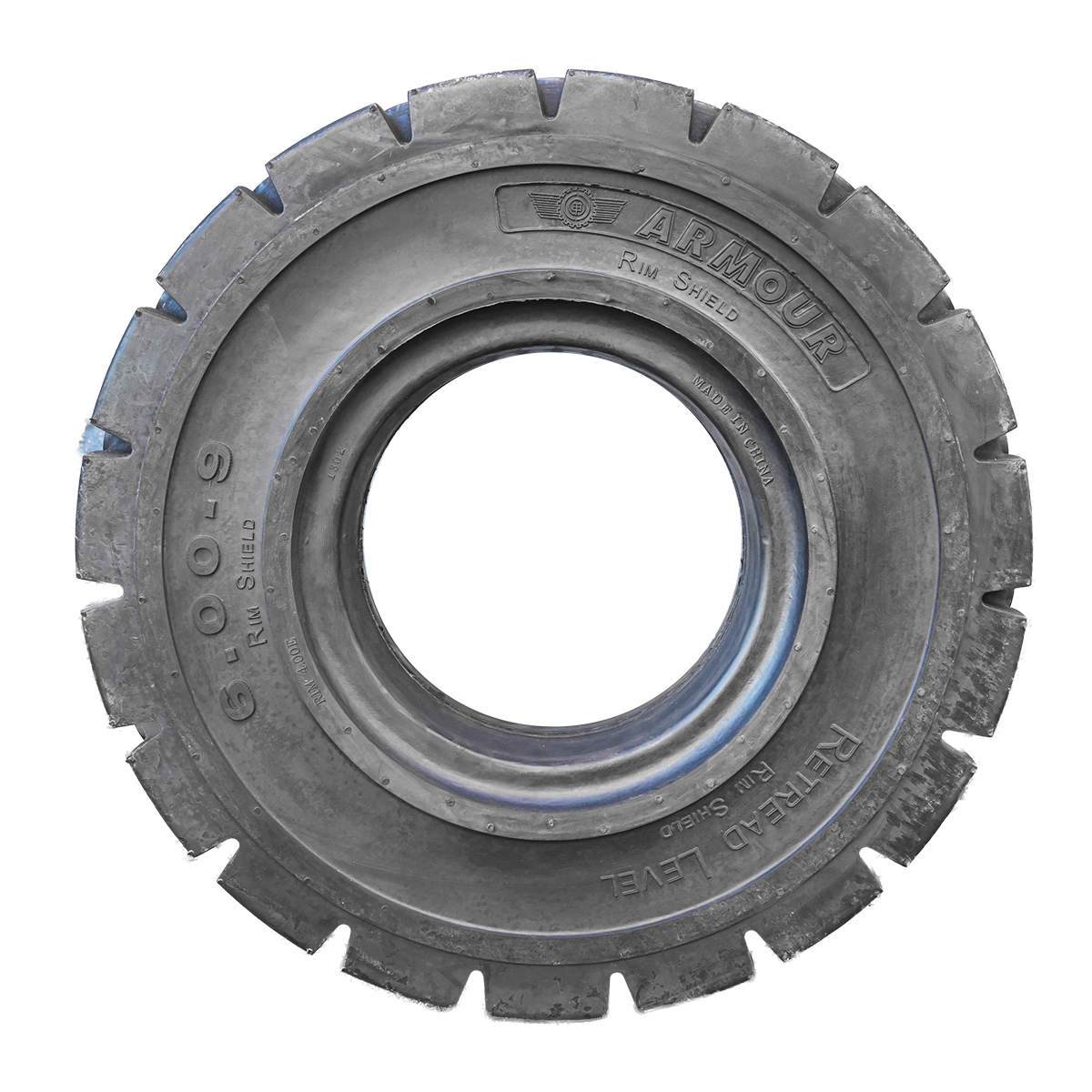 Anvelopa industriala 600/9 solida SP800/QH304 - imagine 2