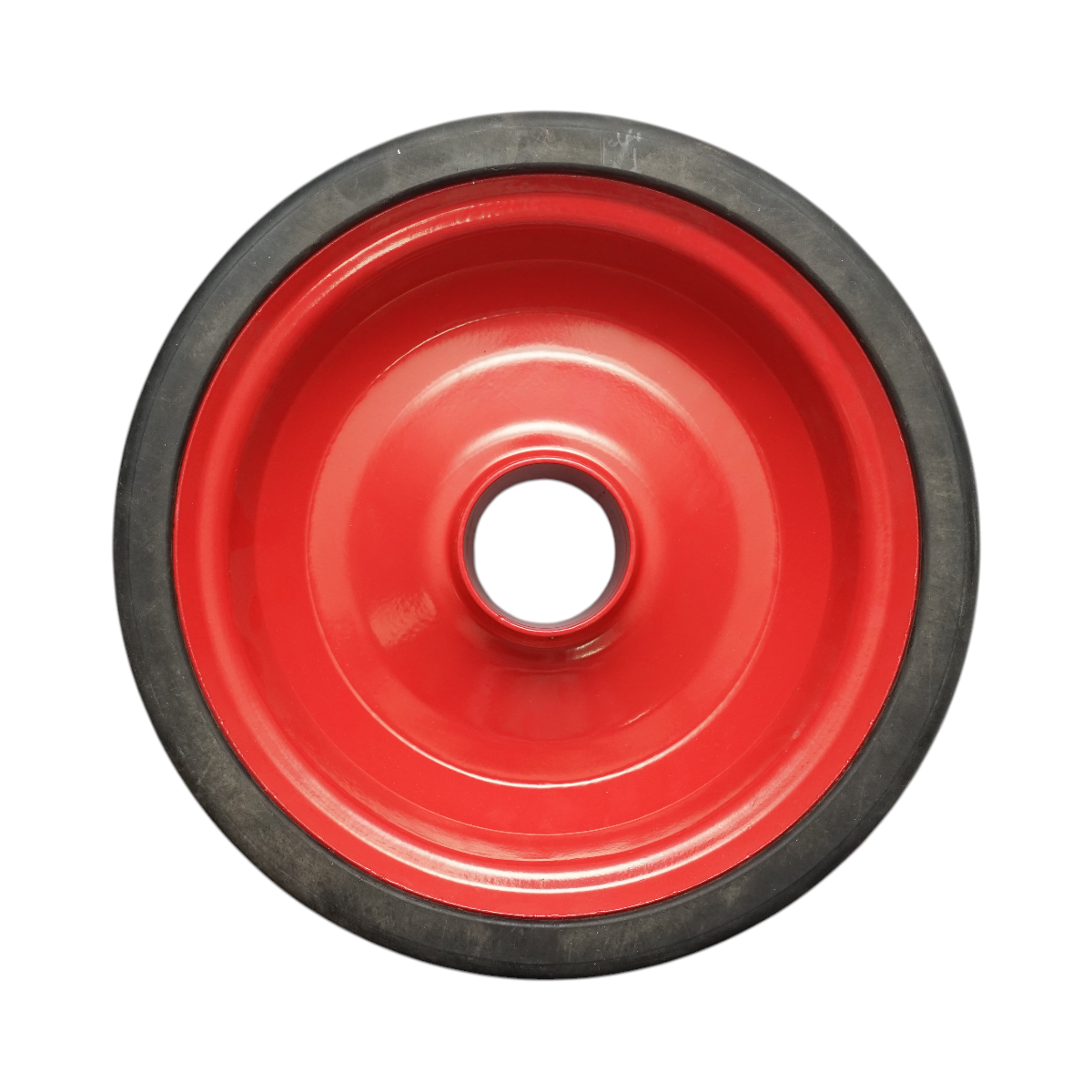 Roata cauciuc plin grebla agricola 280x100mm, diametru ax 50mm - imagine 2