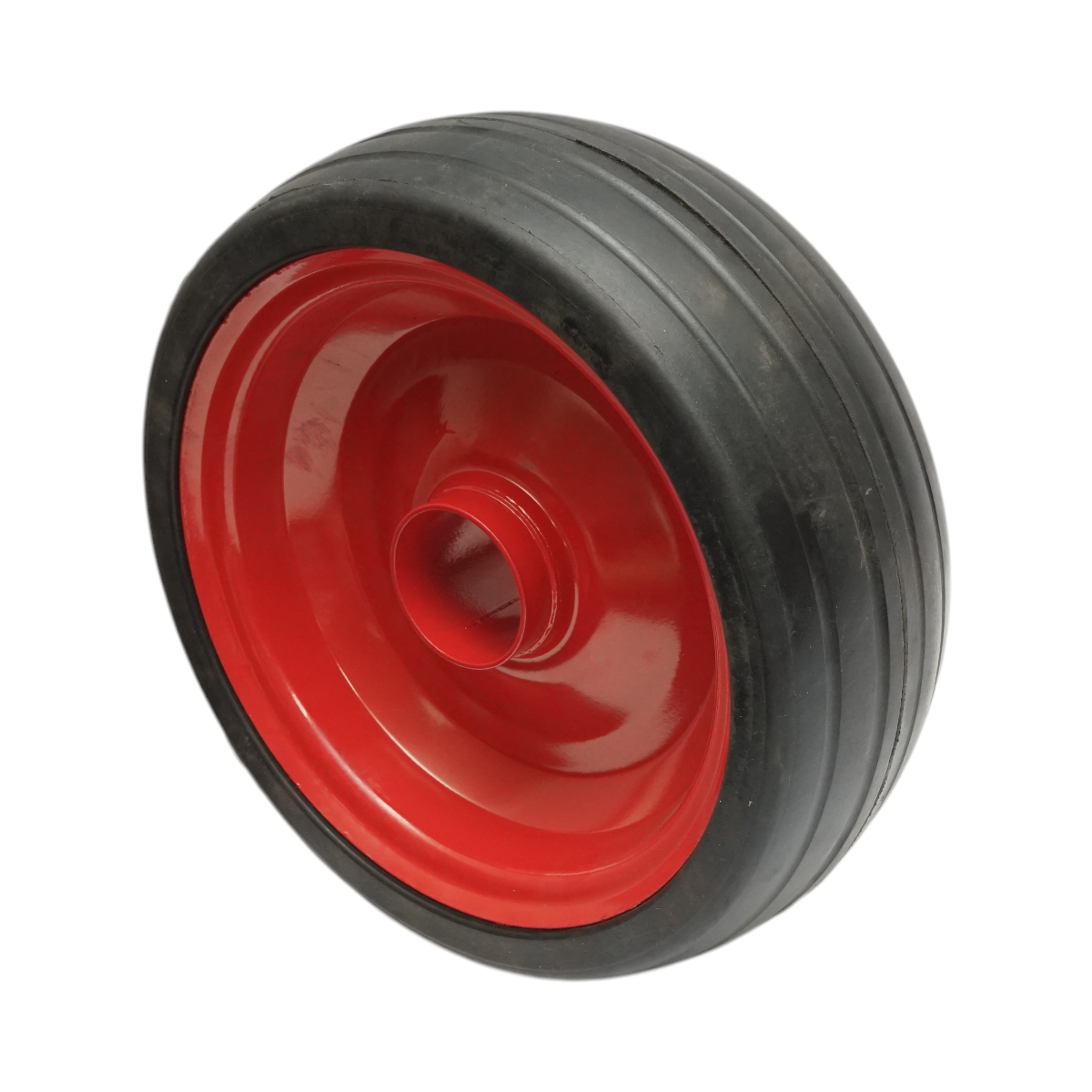 Roata cauciuc plin grebla agricola 280x100mm, diametru ax 50mm - imagine 4