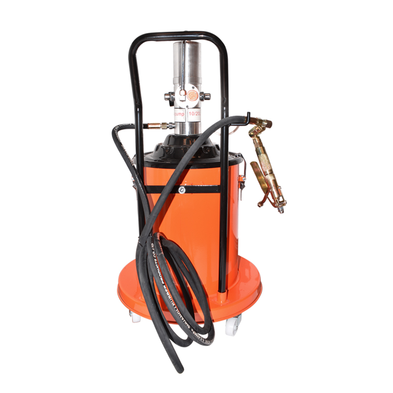 Pompa profesionala de gresare pneumatica mobila 20kg Breckner Germany - imagine 4
