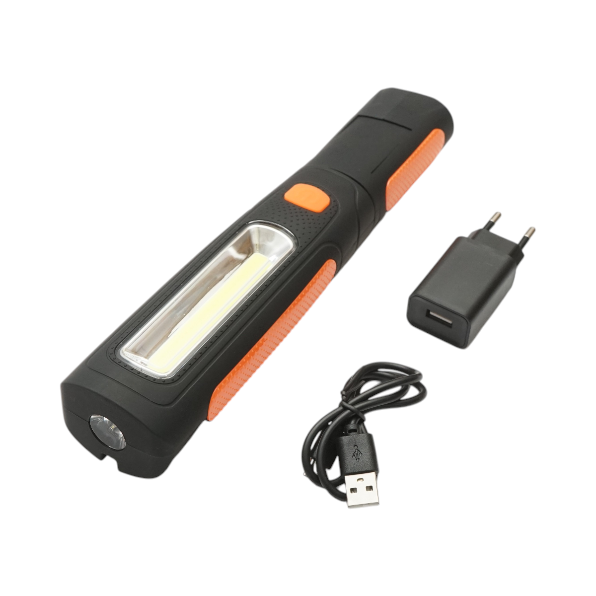 Lanterna, lampa de lucru LED 3W cu magnet reincarcabila USB Breckner Germany - imagine 2