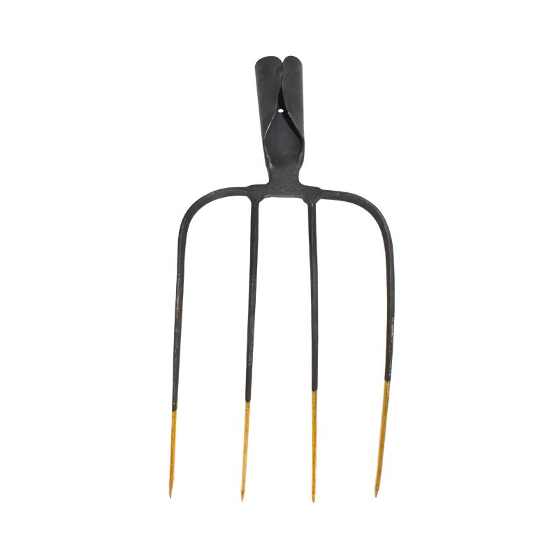 Furca metal Elvetiana cu 4 coarne (fara maner) - imagine 2