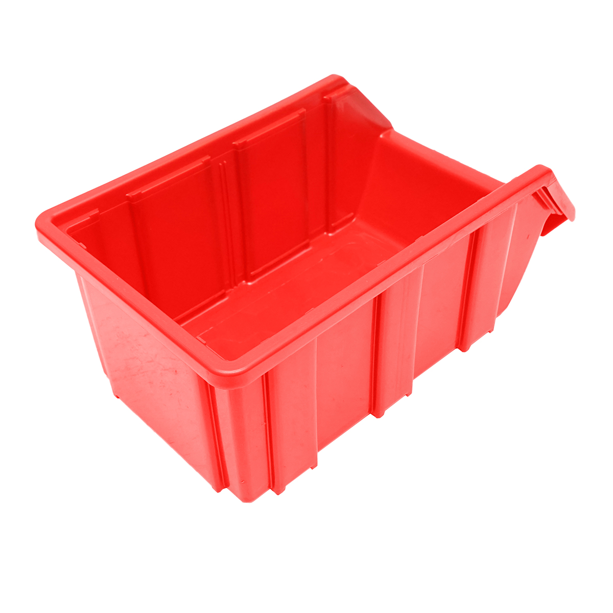 Cutie plastic depozitare 175x317x148mm rosie - imagine 2