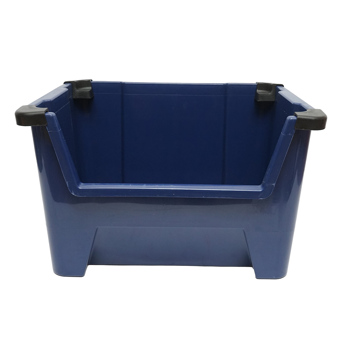 Cutie plastic depozitare 430x325x300mm albastra