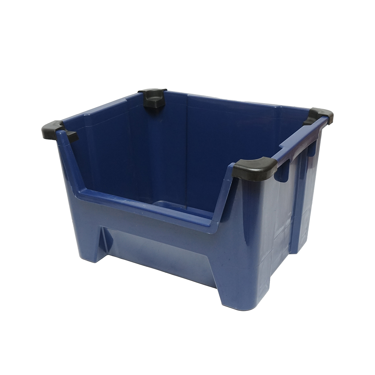 Cutie plastic depozitare 430x325x300mm albastra - imagine 2