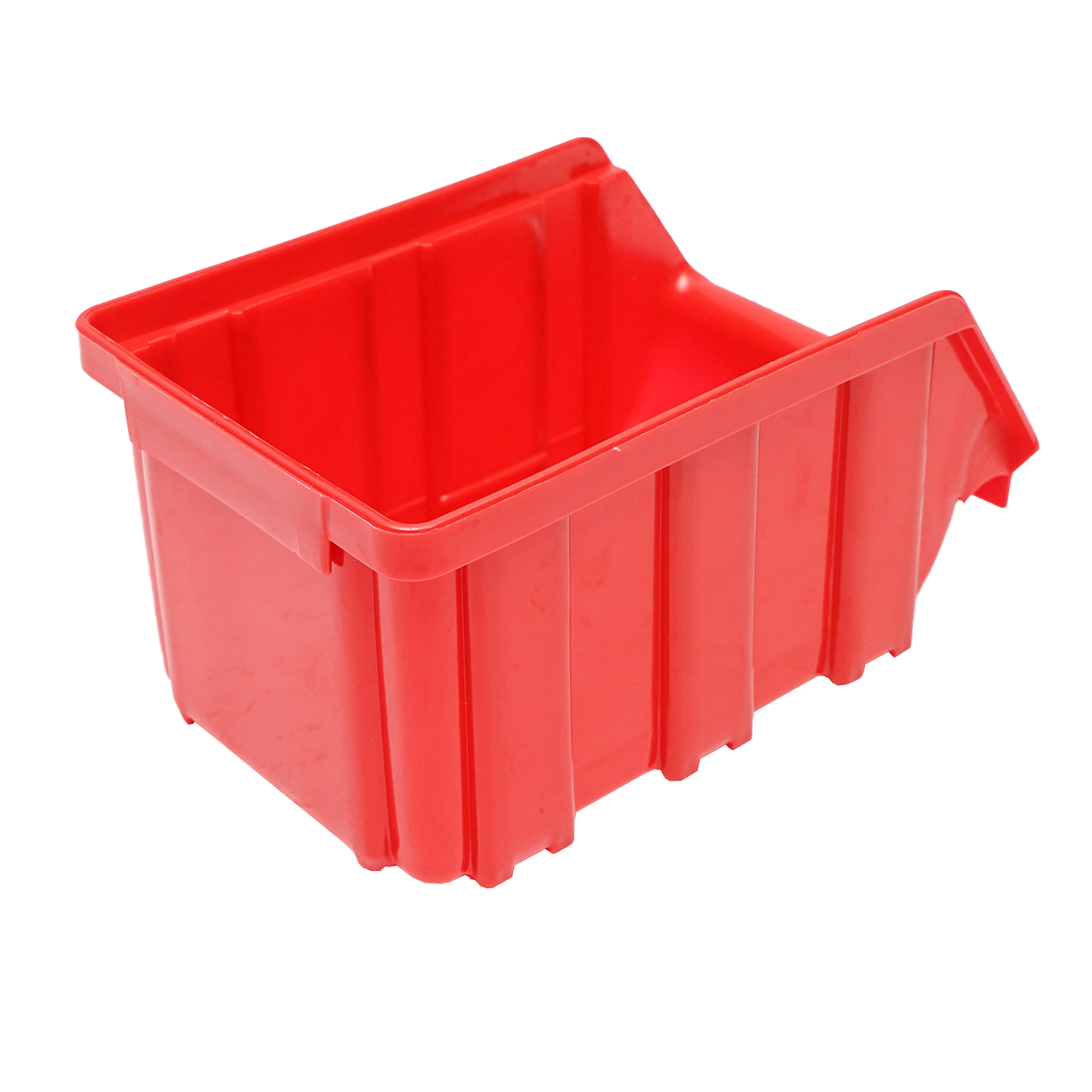 Cutie plastic depozitare 105x170x95mm rosie - imagine 2