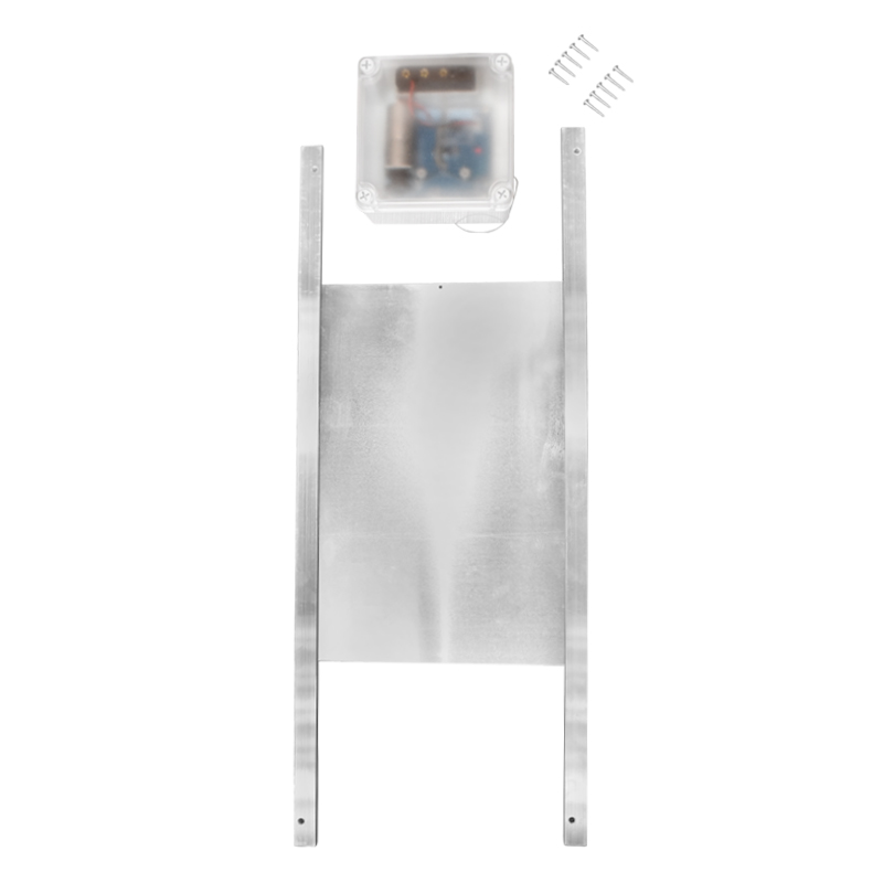 Usa cotet gaini, pisici, caini automatizata 600x240x10mm aluminiu baterie 4AA - imagine 5