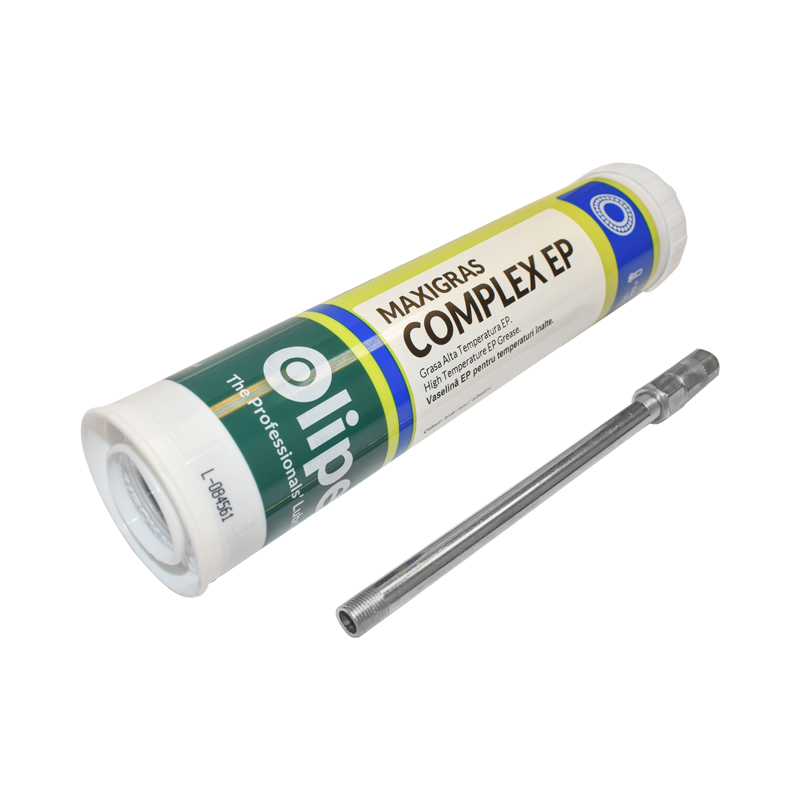 Pistol pentru gresat cu maner + tub vaselina Olipes (decalimetru presiune inalta) Breckner Germany - imagine 5