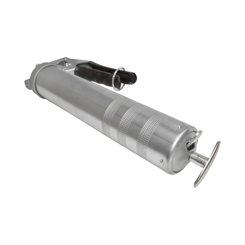 Pistol pentru gresat cu maner + tub vaselina Olipes (decalimetru presiune inalta) Breckner Germany - imagine 3
