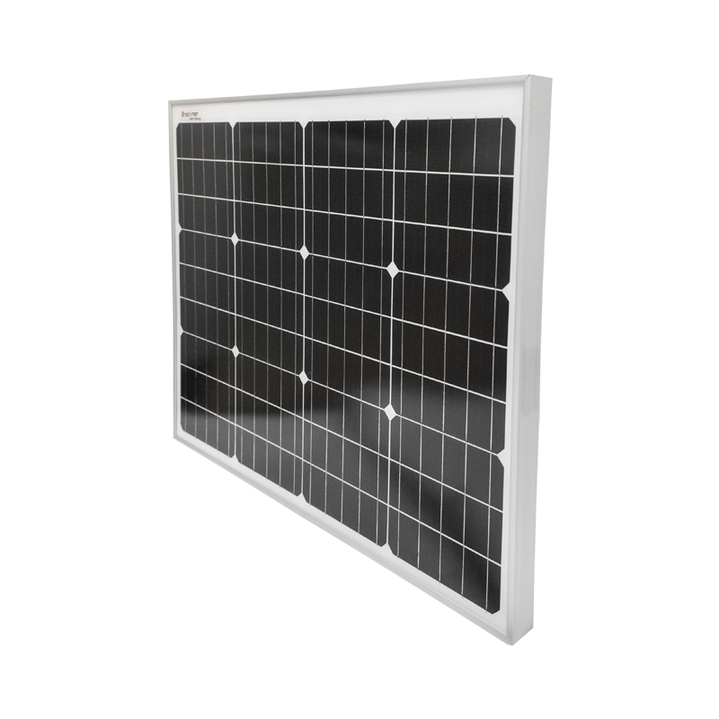 Set panou solar 50W fotovoltaic monocristalin 670x540x30mm 12-24V priza bricheta cu 4 becuri 9W Breckner Germany - imagine 4