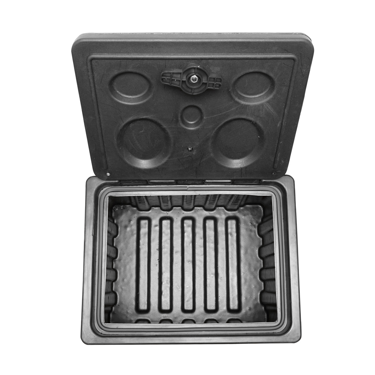 Lada pentru scule fara suport, din plastic negru 468x470x600 mm - imagine 7