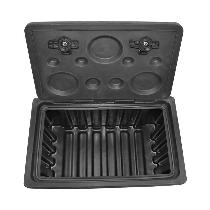 Lada pentru scule fara suport, din plastic negru 460x580x800 mm - imagine 5