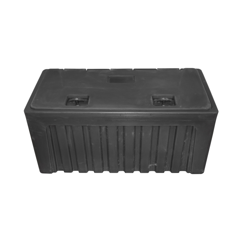 Lada pentru scule fara suport, din plastic negru 480x470x1000 mm