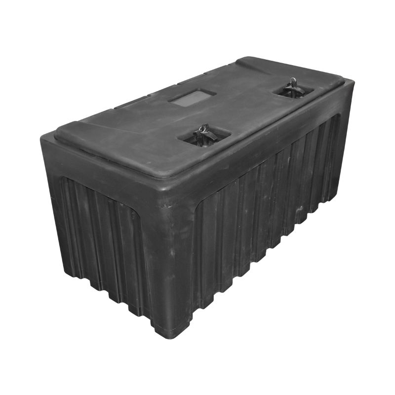 Lada pentru scule fara suport, din plastic negru 480x470x1000 mm - imagine 4