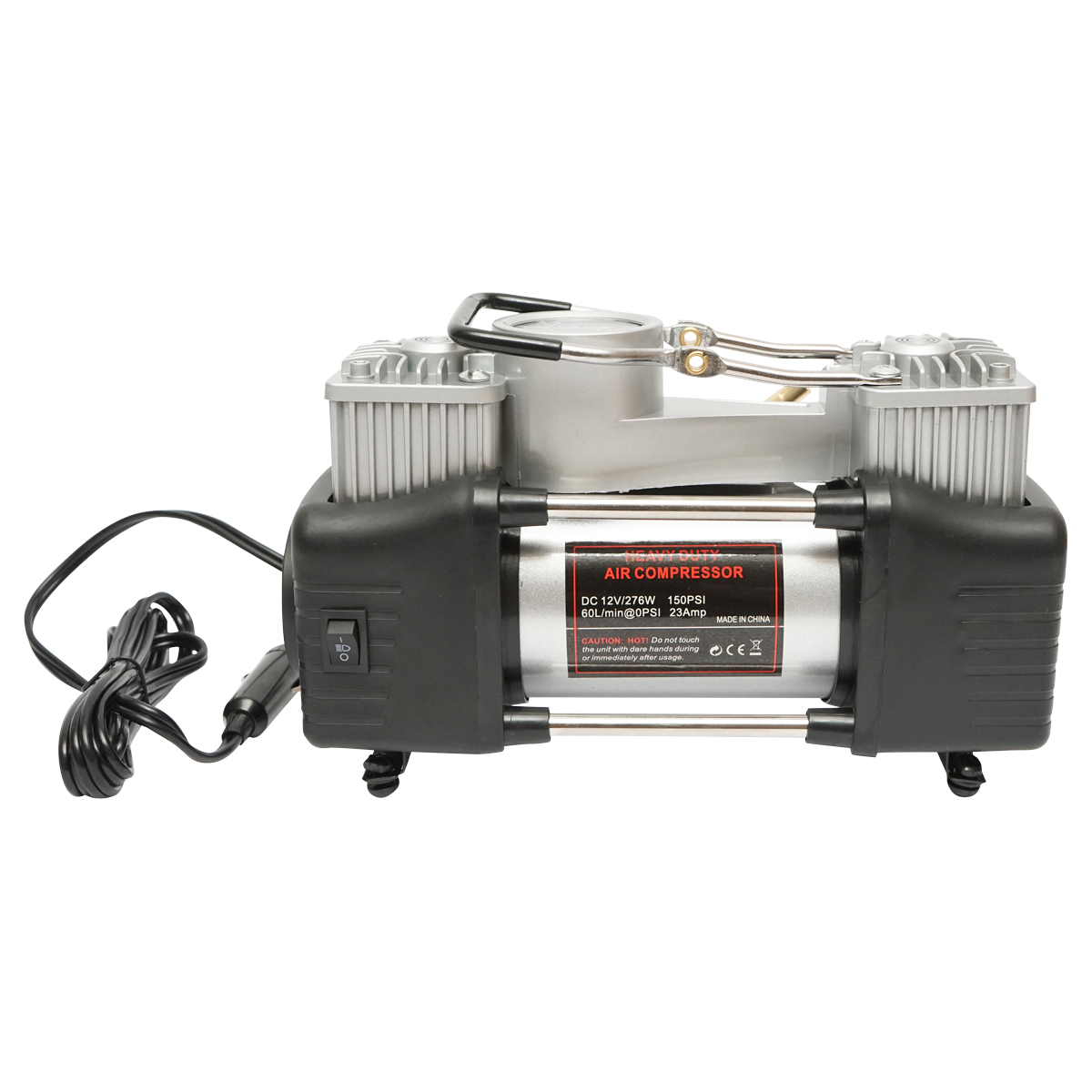 Compresor auto Heavy Duty 12V 150 PSI  - imagine 3