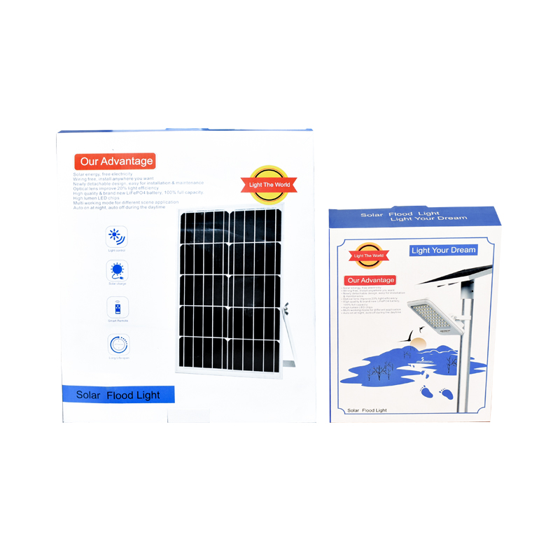 Proiector LED 100W cu panou solar policristalin 12W, baterie LiFePO4 3.2V/12Ah, 6000K, 700lm cu telecomanda IP66 Breckner Germany - imagine 7