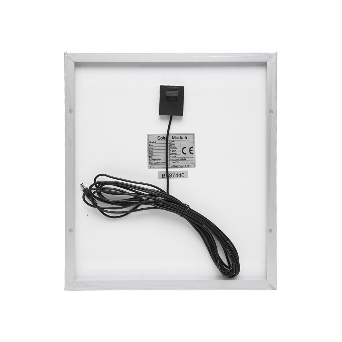 Sistem panou solar policristalin 18V/20W cu radio FM /MP3 si 2 becuri 12V/3W Breckner Germany - imagine 5