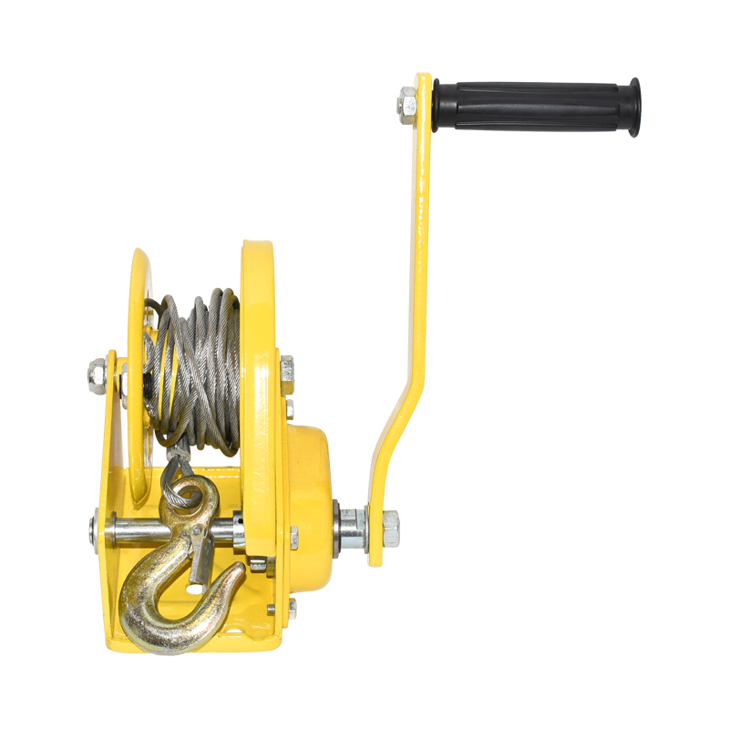 Troliu manual 544Kg, lungime cablu otel 5m, grosime fi 4mm - imagine 6