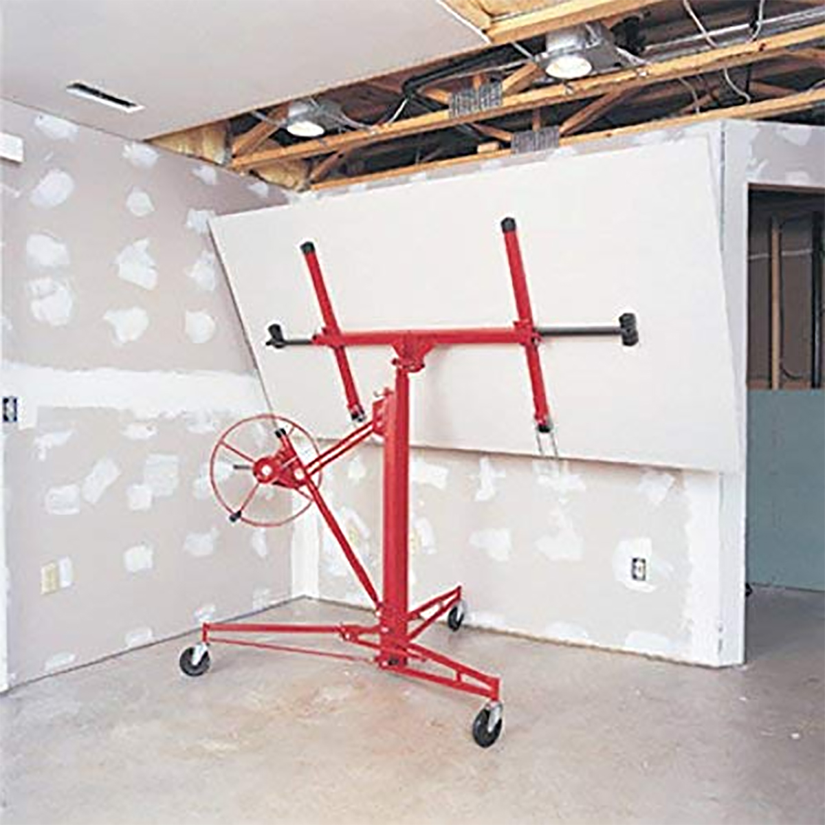 Dispozitiv ridicare (macara) placi rigips, OSB, MDF, PAL, inaltime de ridicare 4.57m Breckner Germany - imagine 5