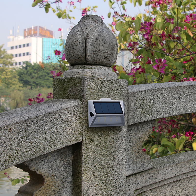 Lampa SMD-LED 1,6W cu panou solar pentru scari si gard 2V/0,58W si baterie 1,2V/1000mAh Breckner Germany - imagine 4