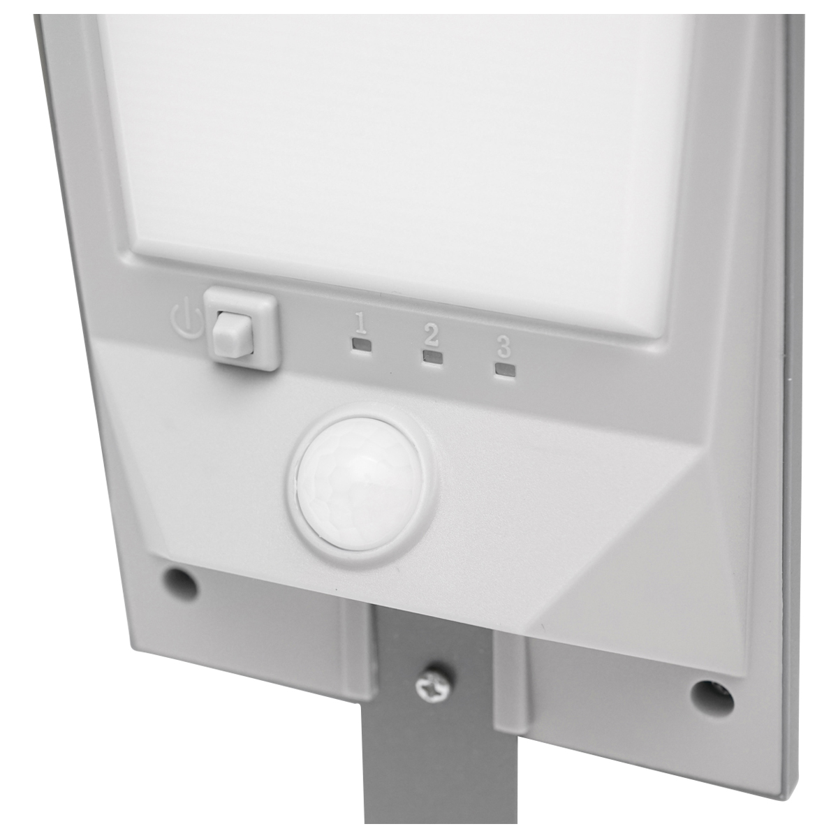 Lampa solara LED 2W, 6500K, IP44 cu senzor de miscare, panou solar si baterie Breckner Germany - imagine 7