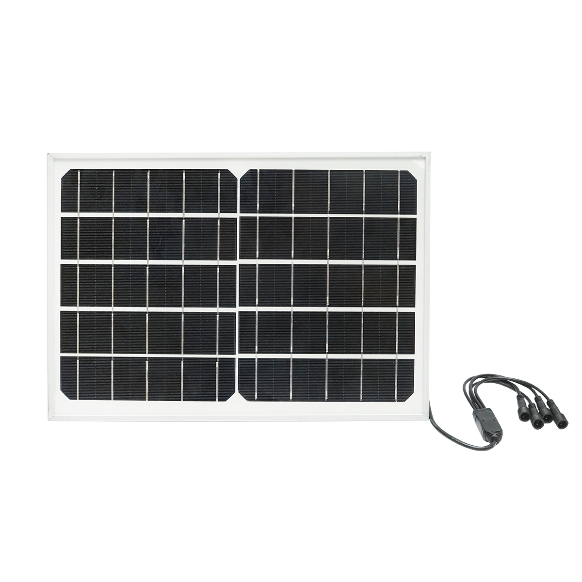 Sistem pentru iluminat cu becuri 4x16 LED-uri, panou solar 5V/10W si telecomanda Breckner Germany - imagine 5
