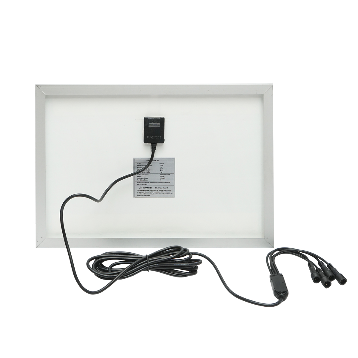 Sistem pentru iluminat cu becuri 4x16 LED-uri, panou solar 5V/10W si telecomanda Breckner Germany - imagine 6