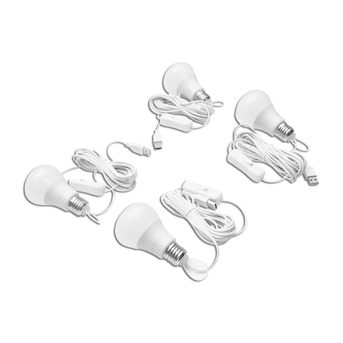 Sistem pentru iluminat cu 4 becuri LED, panou solar 9V/12W si 1xUSB incarcare telefon Breckner Germany - imagine 6