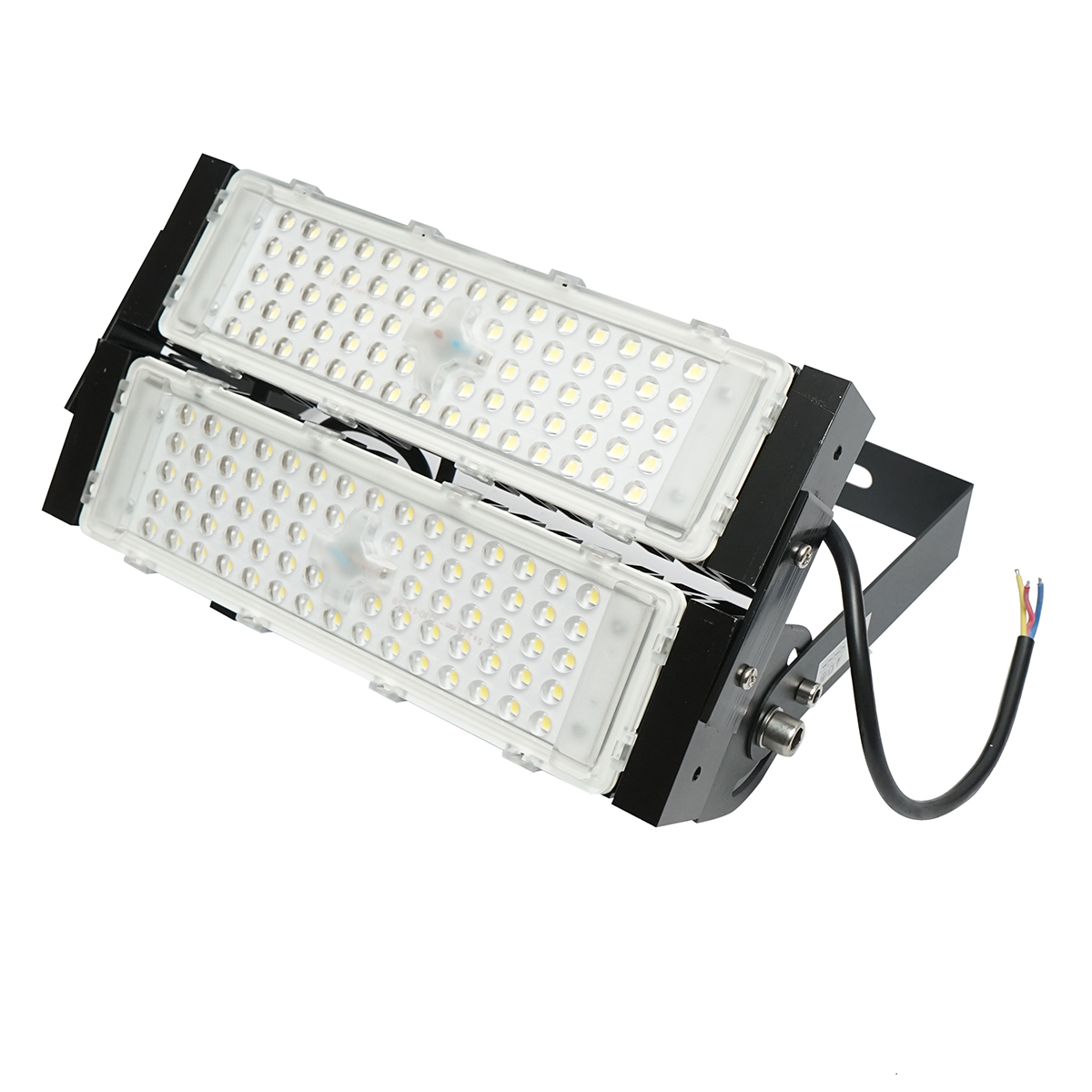 Proiectoare LED 100W, 220V, 6500K, IP67 negru 410x380x155mm Breckner Germany - imagine 2