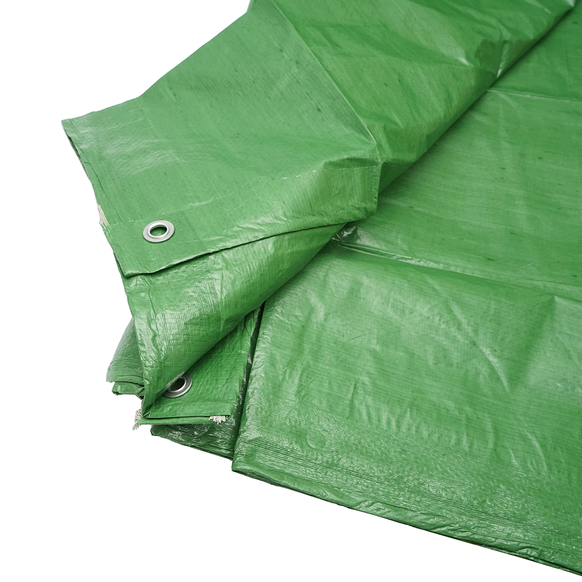 Prelata cu ochiuri de prindere 100g/m2 verde 6x8m Breckner Germany - imagine 3