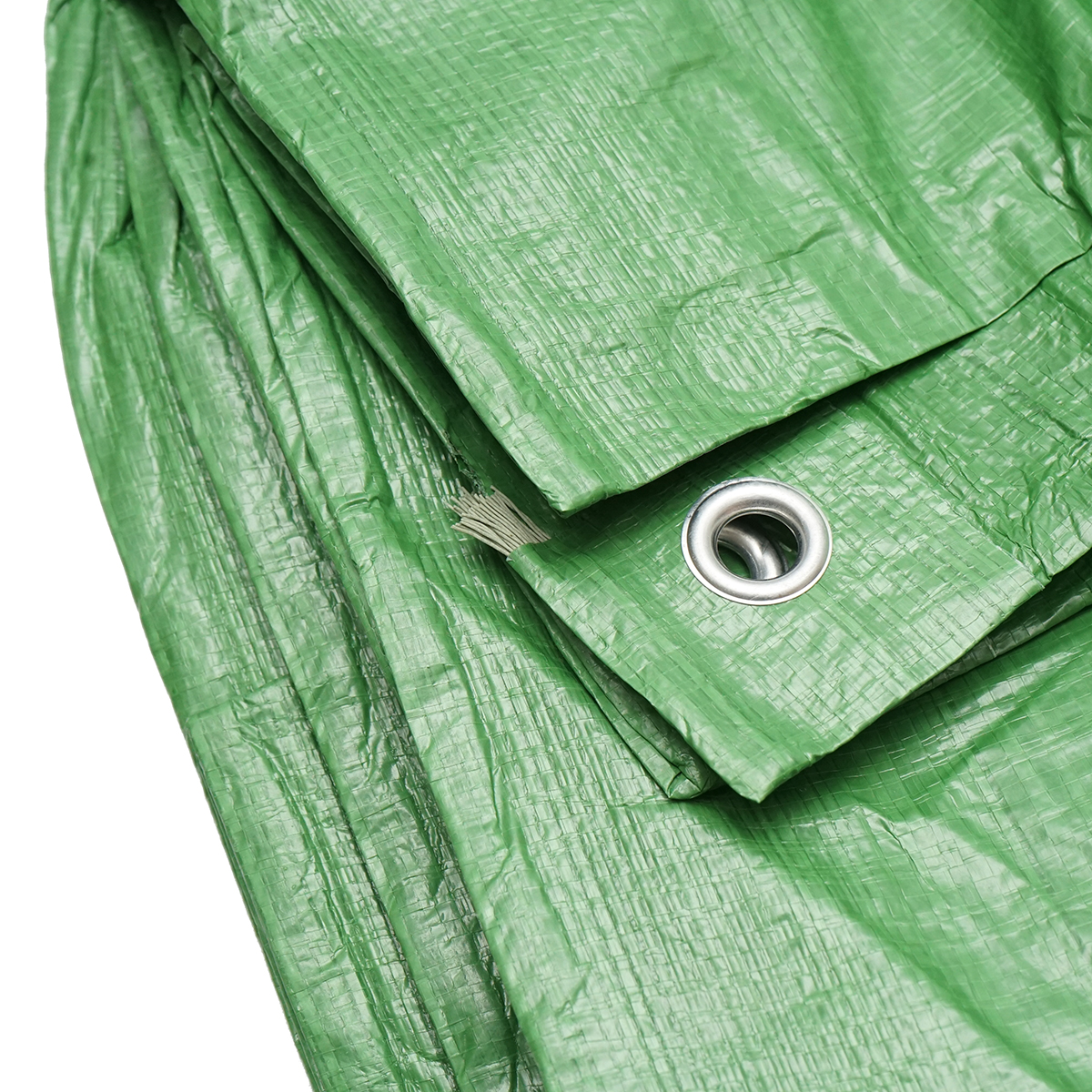 Prelata cu ochiuri de prindere 120g/m2 verde 6x12m Breckner Germany - imagine 3