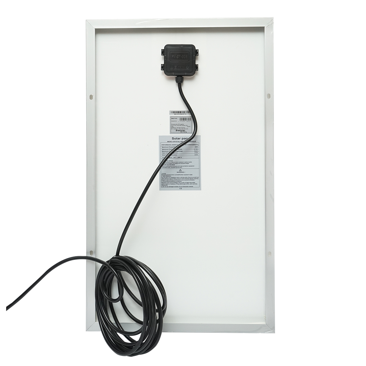 Set panou solar 50W fotovoltaic monocristalin regulator 10A 2xUSB 12/24V 4 becuri LED 9W Breckner Germany - imagine 2