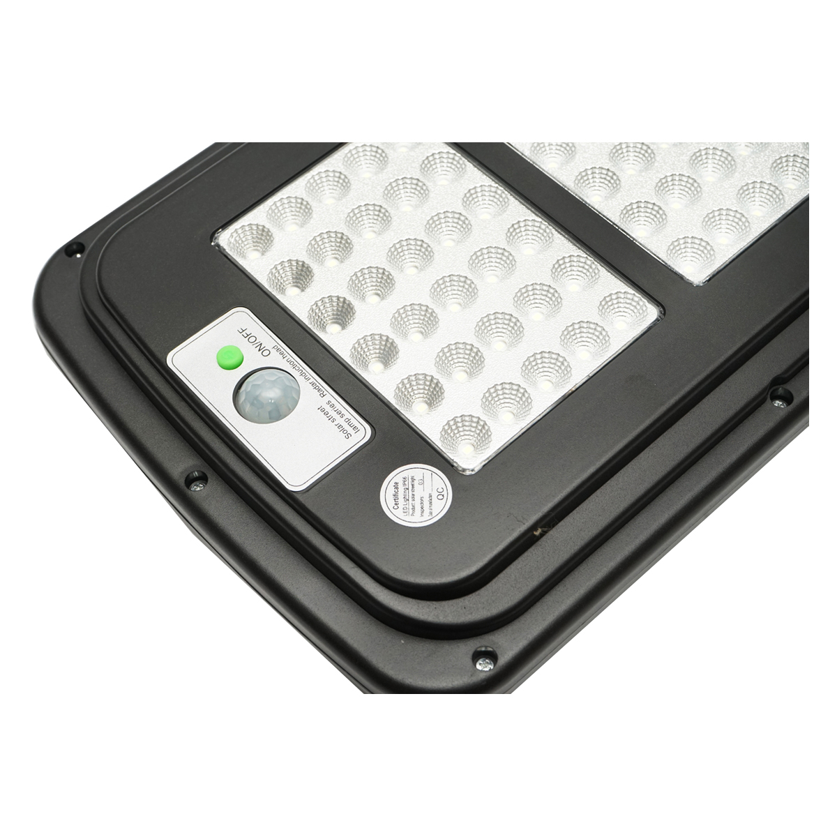 Lampa solara LED iluminat stradal 70W, 6500K, IP65 cu panou solar, senzor miscare Breckner Germany - imagine 7