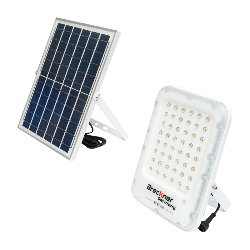 Lampa LED cu panou solar policristalin 12W, senzor de miscare si telecomanda Breckner Germany - imagine 4