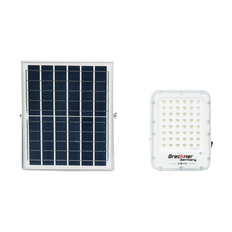 Lampa LED cu panou solar policristalin 12W, senzor de miscare si telecomanda Breckner Germany - imagine 2