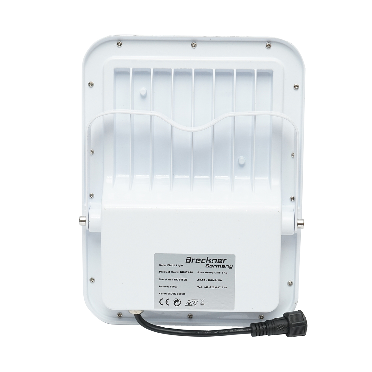 Lampa LED cu panou solar monocristalin 25W senzor de miscare si telecomanda Breckner Germany - imagine 6