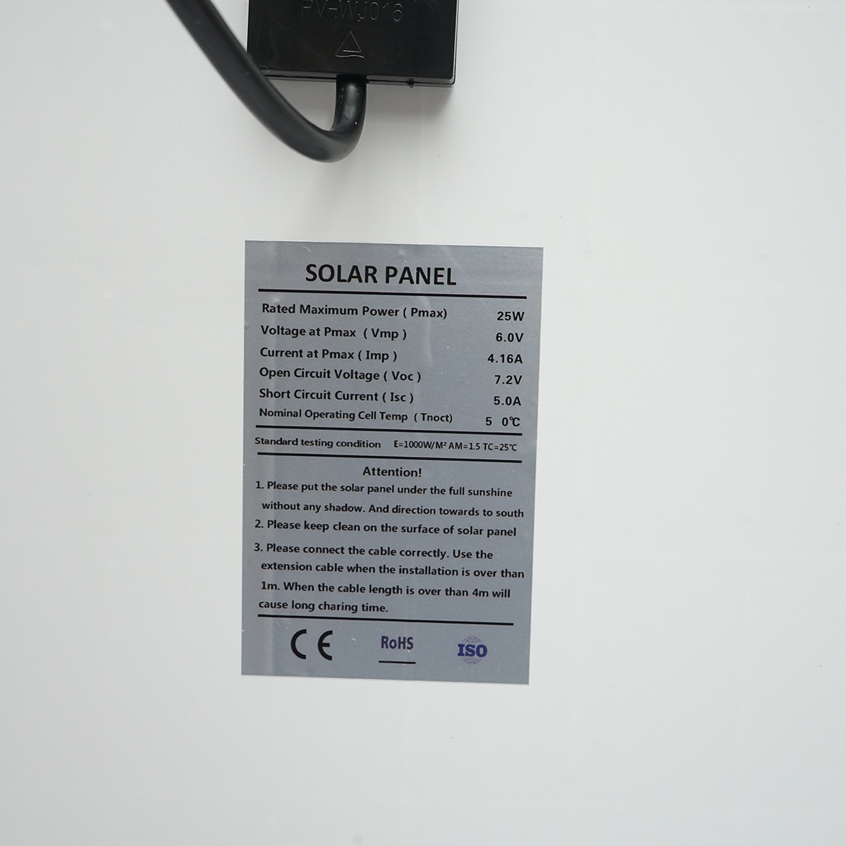 Lampa LED cu panou solar monocristalin 25W senzor de miscare si telecomanda Breckner Germany - imagine 4