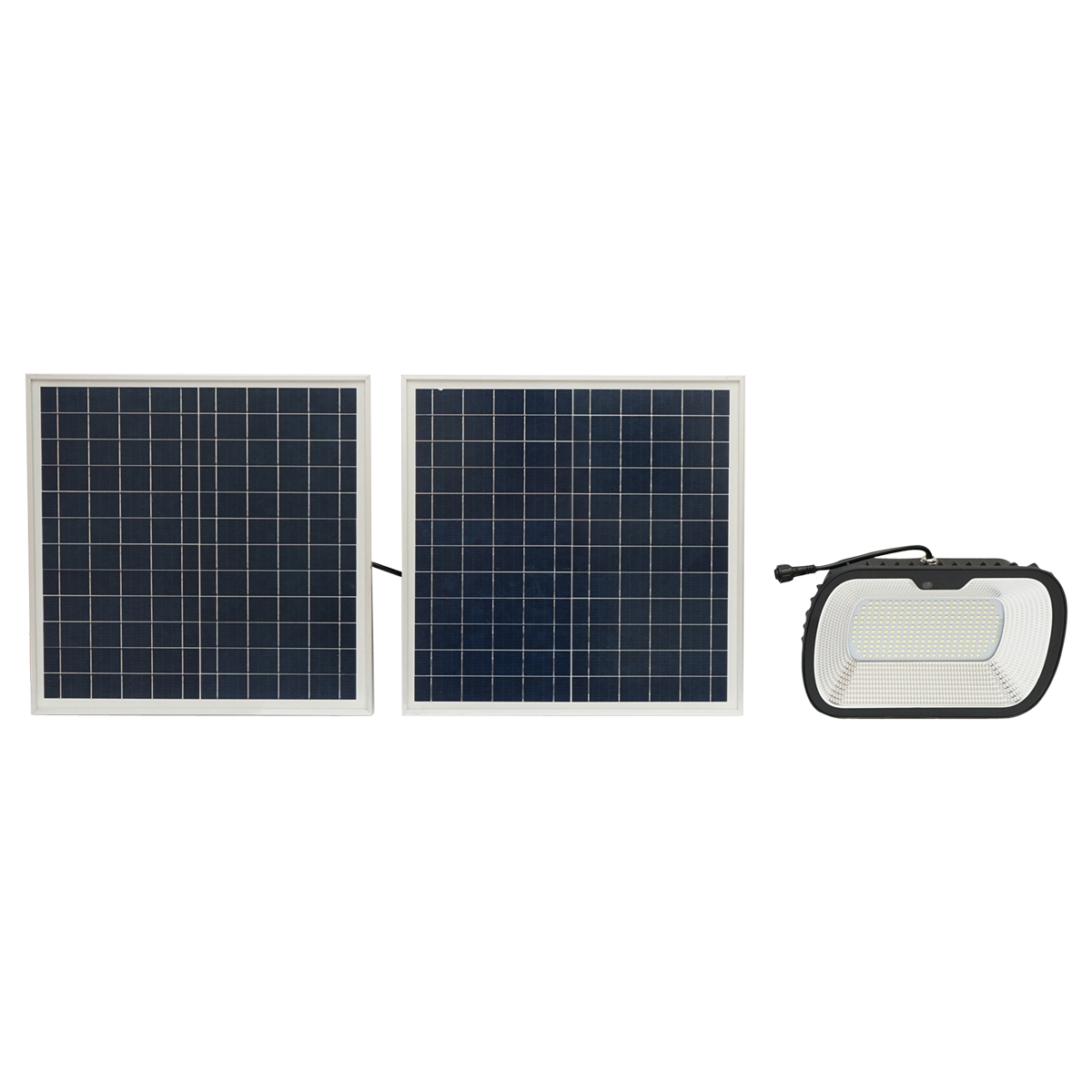 Lampa LED 240x0.5W cu panou solar 35W si baterie 7.4V/15Ah Breckner Germany - imagine 3