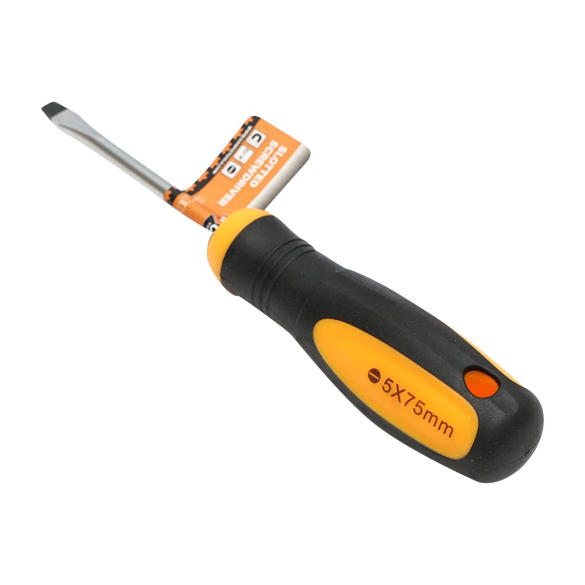 Surubelnita dreapta 5x75mm Cr-V cu varf magnetic profesionala Coofix - imagine 3