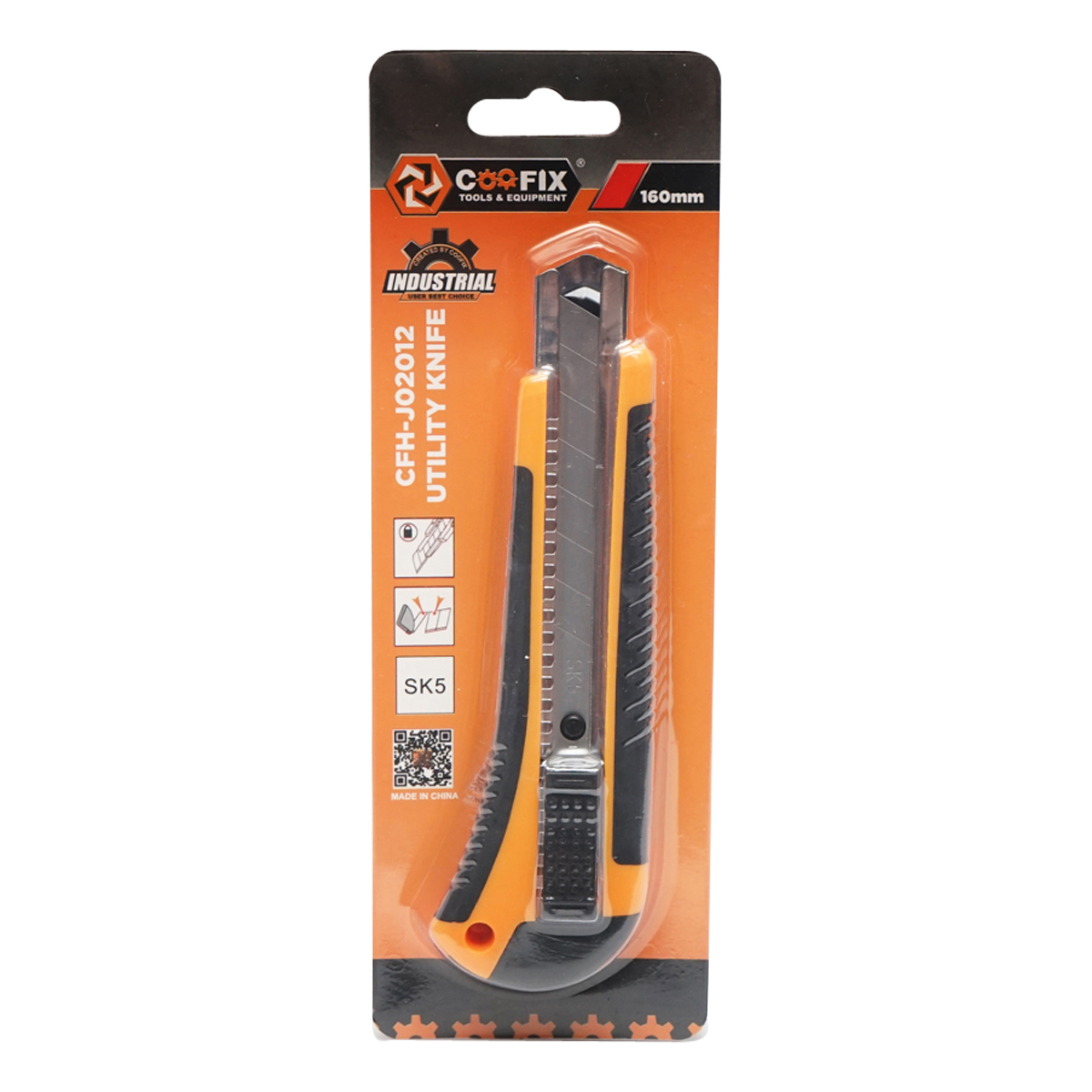 Cutit cutter profesional cu maner din plastic 160mm Coofix - imagine 2