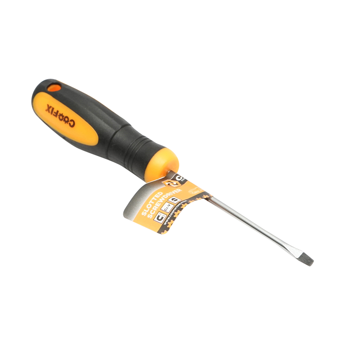 Surubelnita dreapta 3x75mm Cr-V cu varf magnetic profesionala Coofix - imagine 3