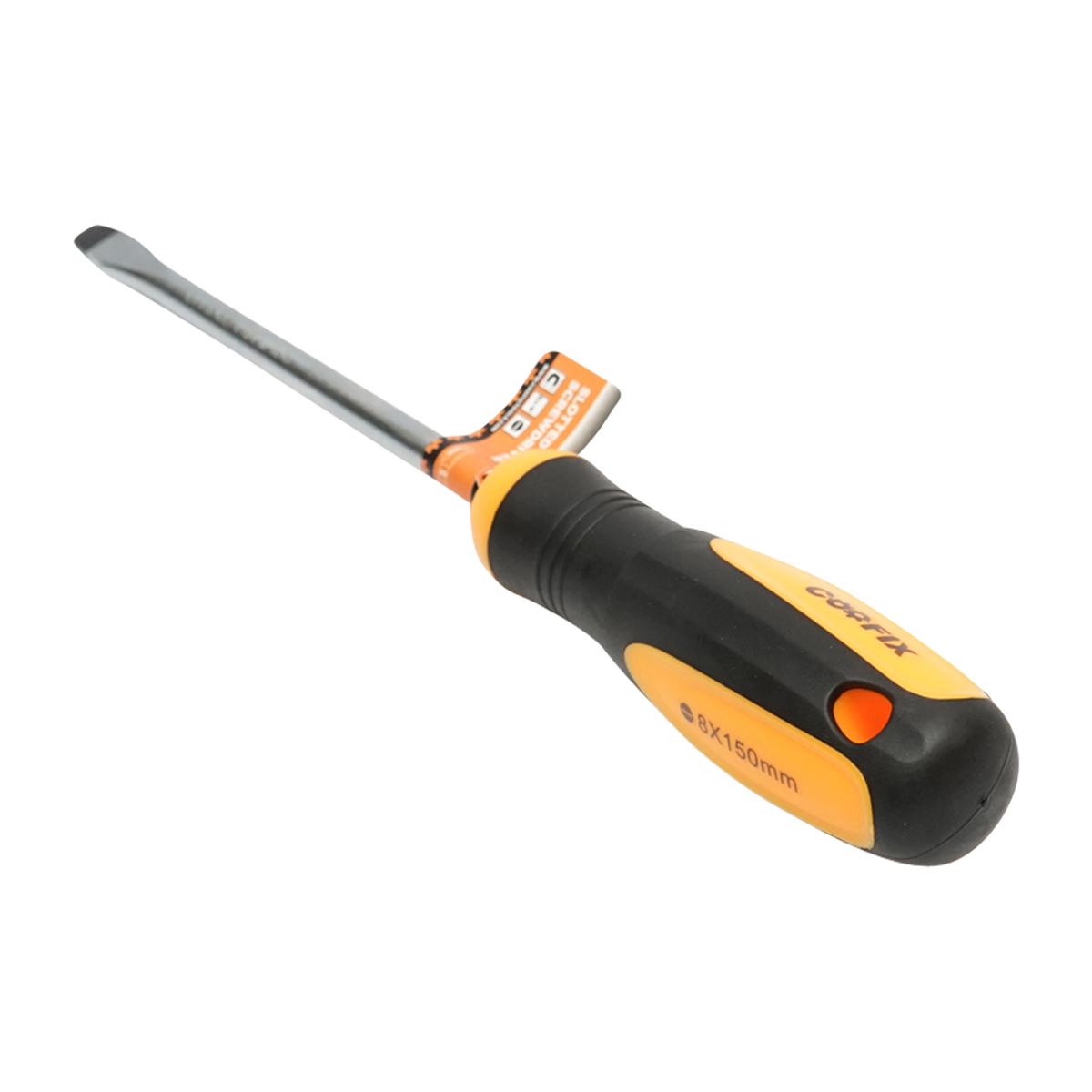 Surubelnita dreapta 8x150mm Cr-V cu varf magnetic profesionala Coofix - imagine 2